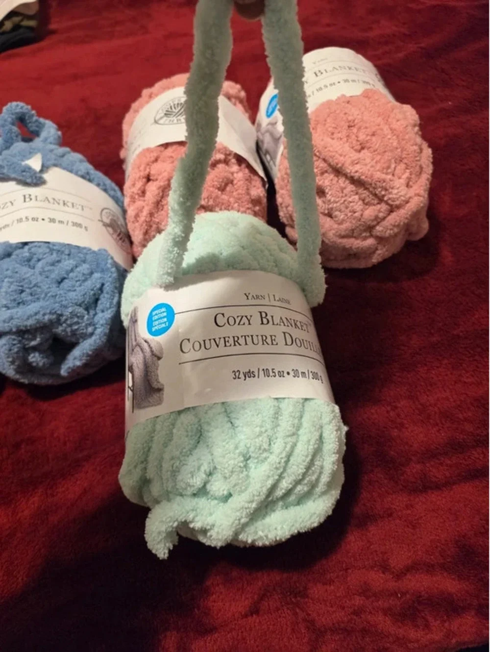 Yarn - Cozy Blanket Set of 5